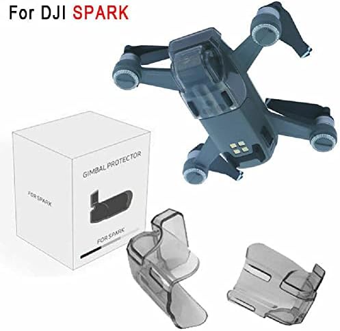 Moudoauer Anti-Bump Gump Guard Protector Case gimbal כיסוי שקוף ל- DJI Spark Drone Appersent