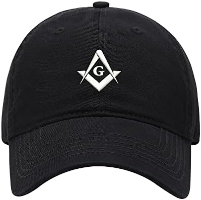 8502 - קסיב בייסבול כובע גברים הבונים החופשיים רקום שטף כותנה אבא כובע יוניסקס בייסבול כובעים