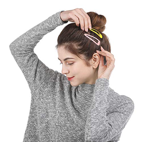 Funtopia 10 PCS אופנה סרטי ראש קשורים ו -40 מחשבים מצמידים קטעי שיער לנשים בנות
