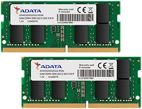 Adata Premier 32GB DDR4 3200MHz CL22 PC4-25600 260 פינים זיכרון זיכרון זיכרון RAM אריזה כפולה