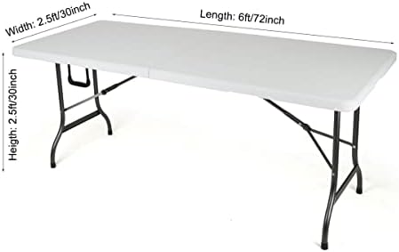 גווינקס 2 מארז 6 רגל אדום סטרץ מפת שולחן למתוח מצויד שולחן כיסוי עבור מלבני שולחן אירוע, חתונה, אירועים ומסיבות